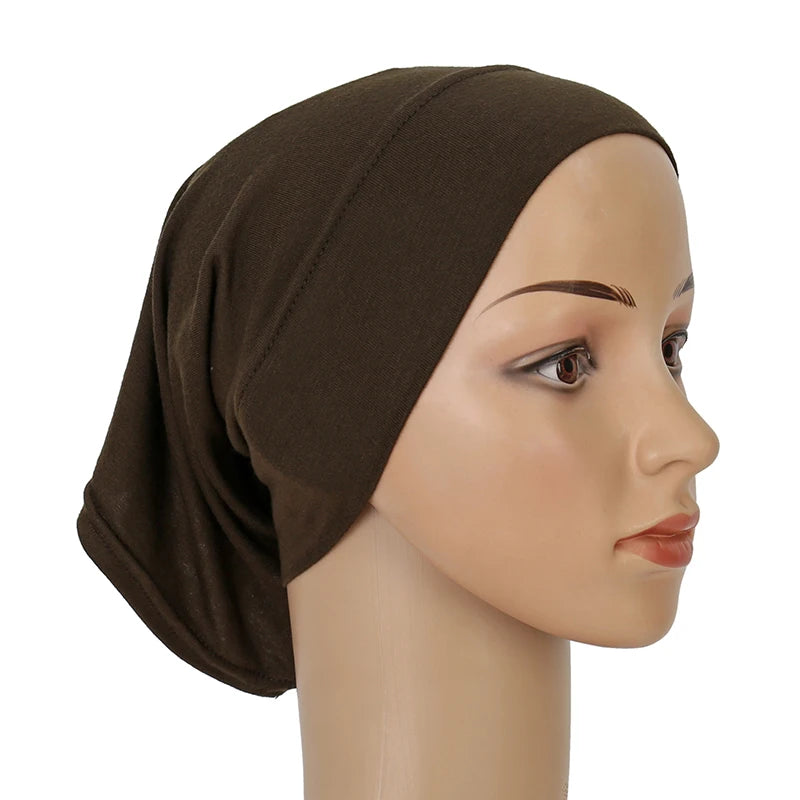 Baumwolle Material Muslim Islam Hijab Weiche Stretch Hijabs