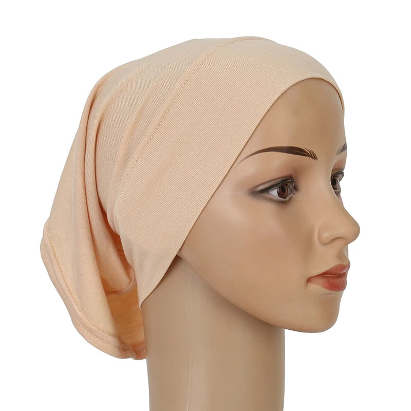 Baumwolle Material Muslim Islam Hijab Weiche Stretch Hijabs