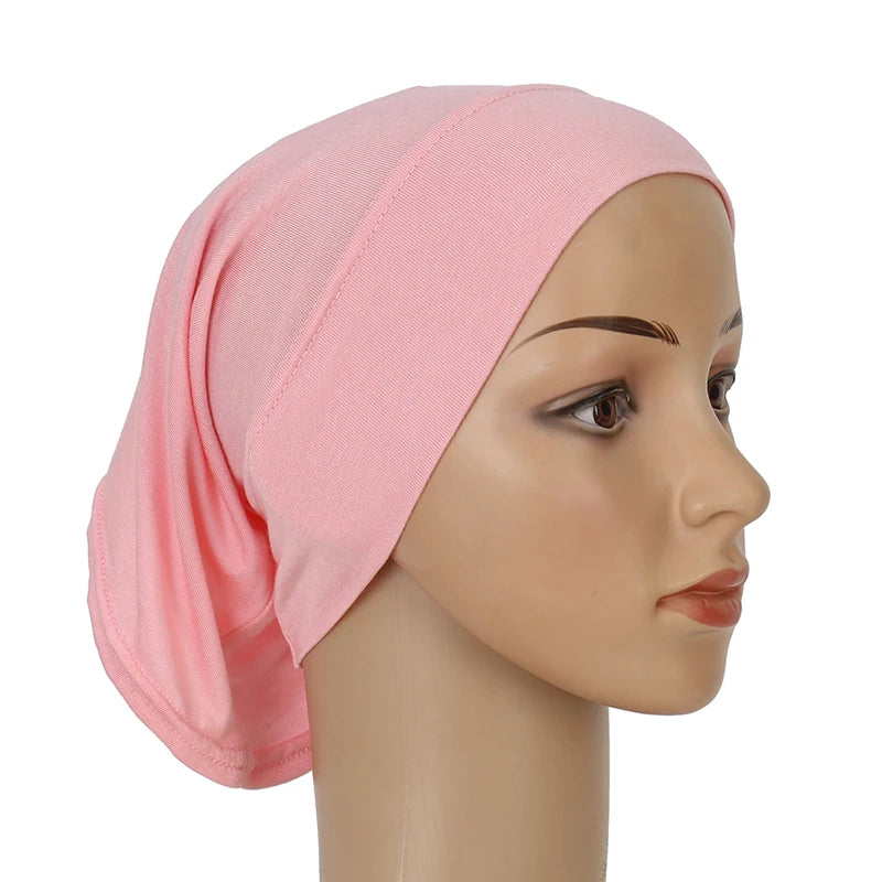 Baumwolle Material Muslim Islam Hijab Weiche Stretch Hijabs