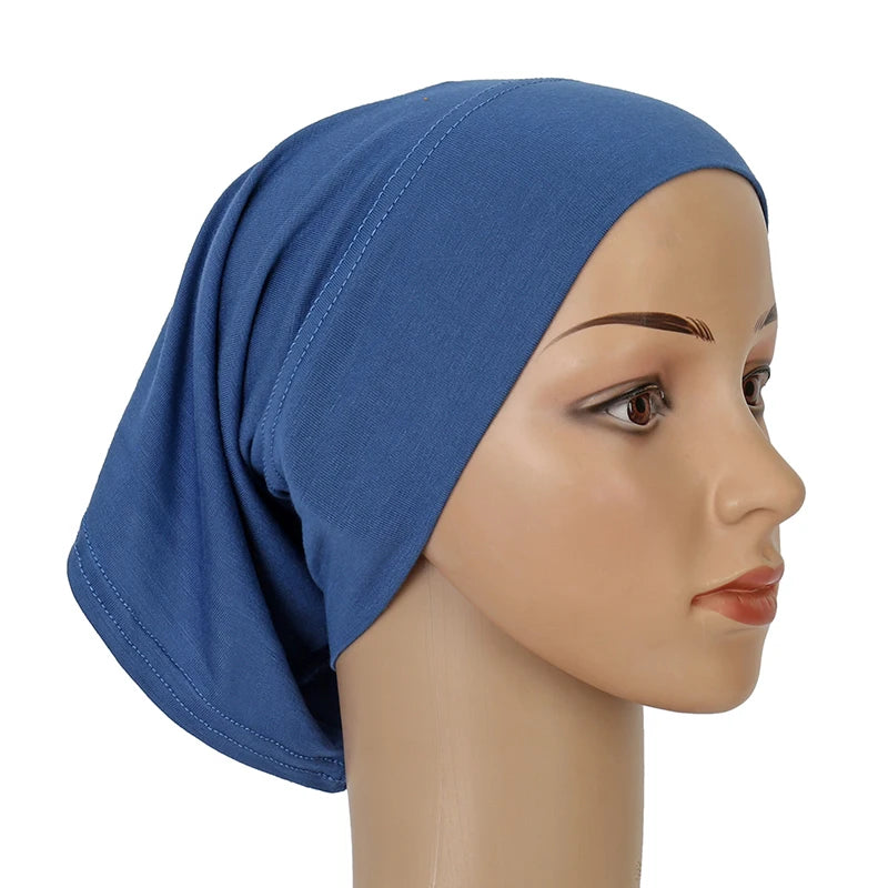 Baumwolle Material Muslim Islam Hijab Weiche Stretch Hijabs