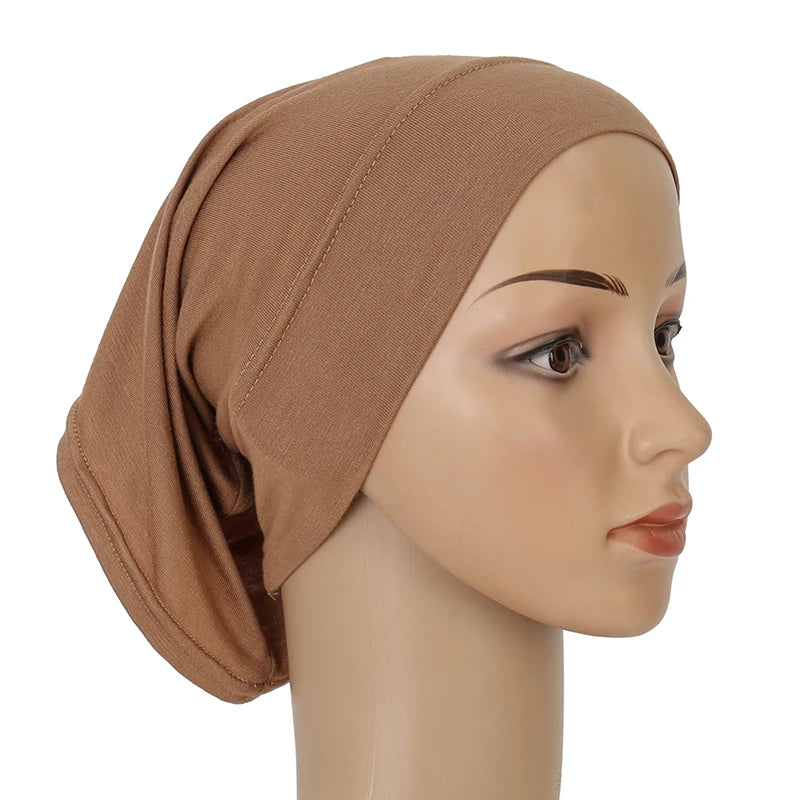 Baumwolle Material Muslim Islam Hijab Weiche Stretch Hijabs