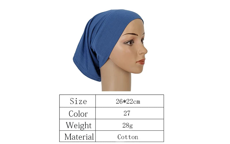 Baumwolle Material Muslim Islam Hijab Weiche Stretch Hijabs