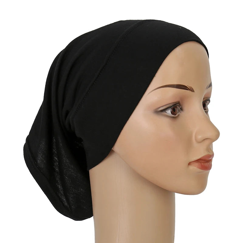 Baumwolle Material Muslim Islam Hijab Weiche Stretch Hijabs