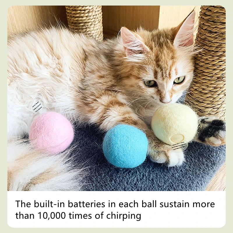 Elektrische Plüschball für Katzen