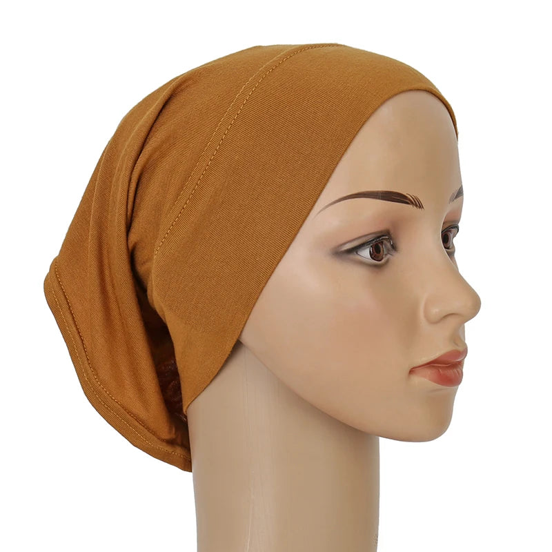 Baumwolle Material Muslim Islam Hijab Weiche Stretch Hijabs