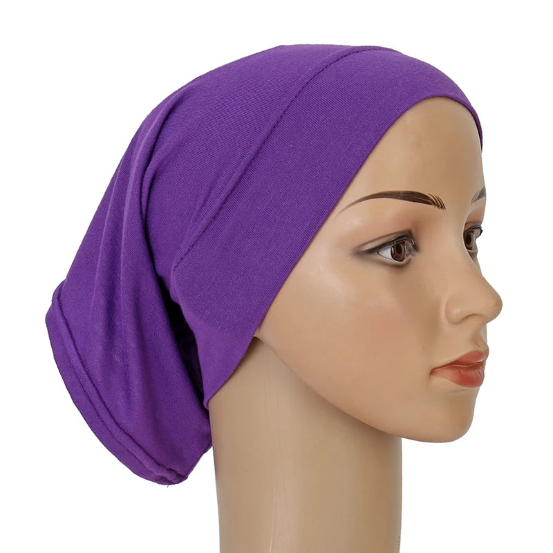 Baumwolle Material Muslim Islam Hijab Weiche Stretch Hijabs