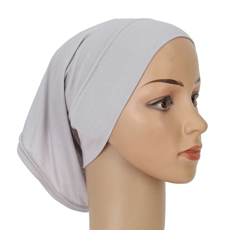 Baumwolle Material Muslim Islam Hijab Weiche Stretch Hijabs