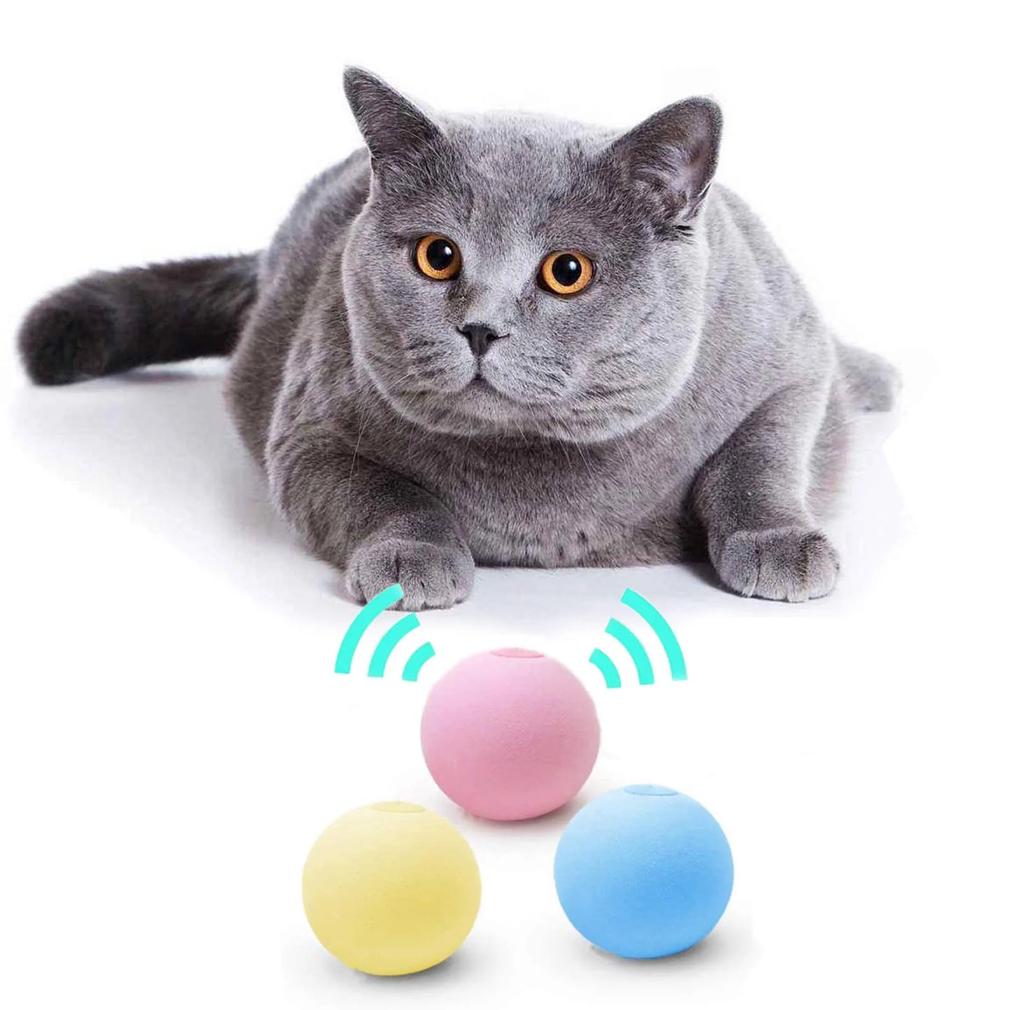 Elektrische Plüschball für Katzen