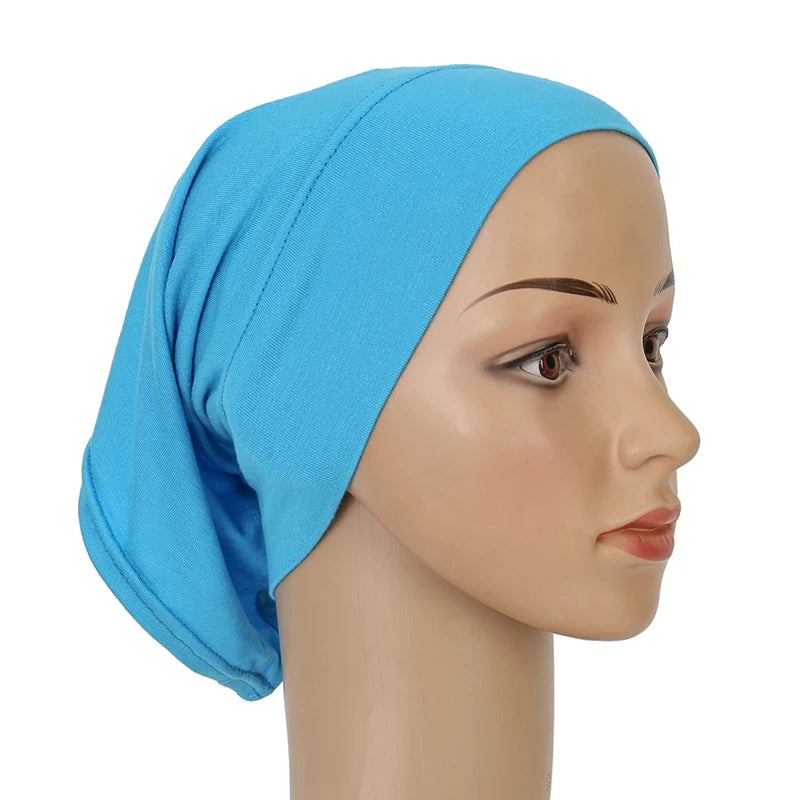 Baumwolle Material Muslim Islam Hijab Weiche Stretch Hijabs