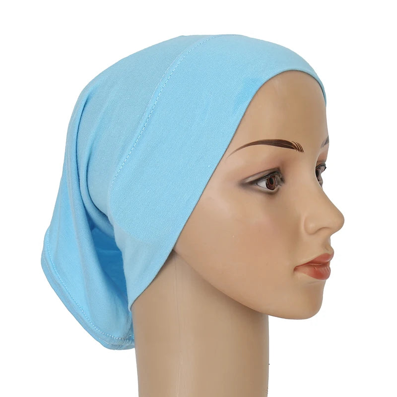 Baumwolle Material Muslim Islam Hijab Weiche Stretch Hijabs