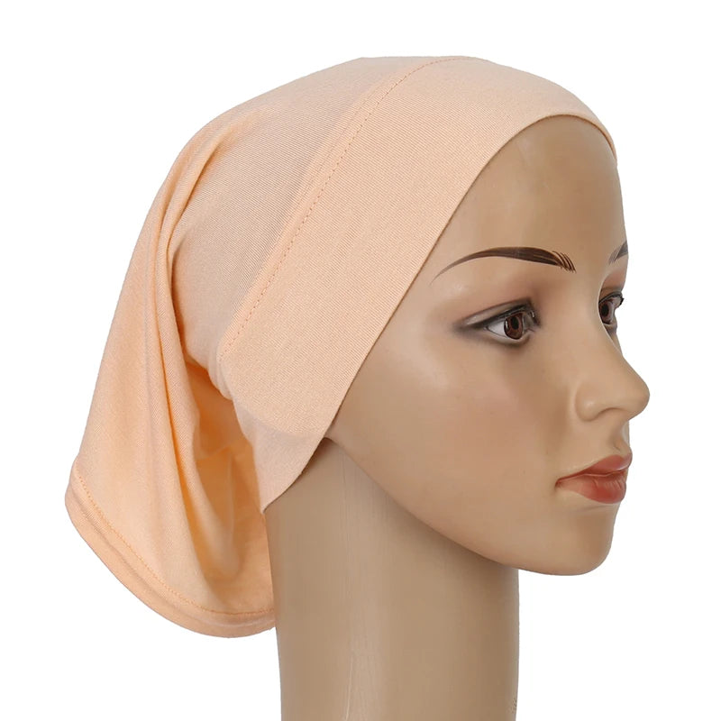 Baumwolle Material Muslim Islam Hijab Weiche Stretch Hijabs